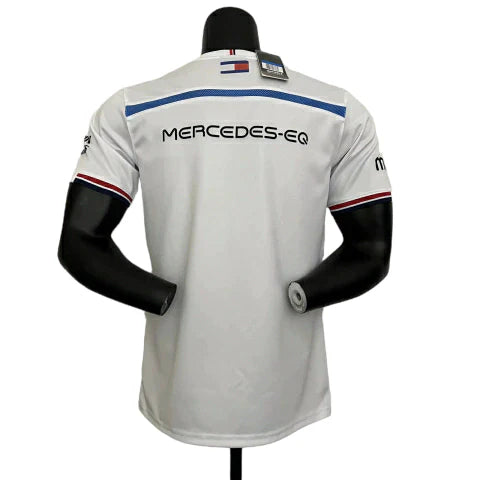 Camisa Mercedes 23/24 Fórmula 1 - Masculina - Branco