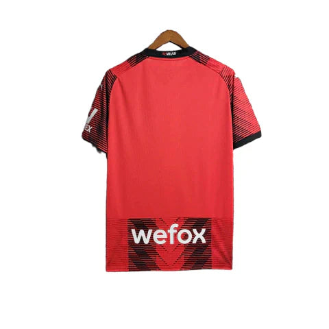 Camisa Milan I 2023/24 Vermelho e Preto - Puma