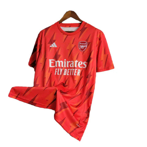 Camisa Arsenal Treino 23/24 - Torcedor Adidas Masculina - Vermelho