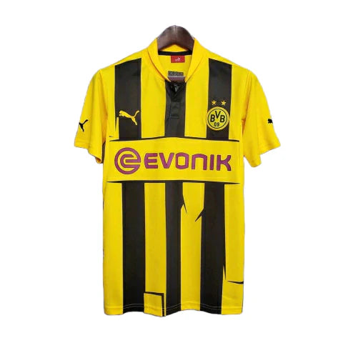 Camisa Borussia Dortmund Retrô 12/13 - Puma - Amarela e Preta