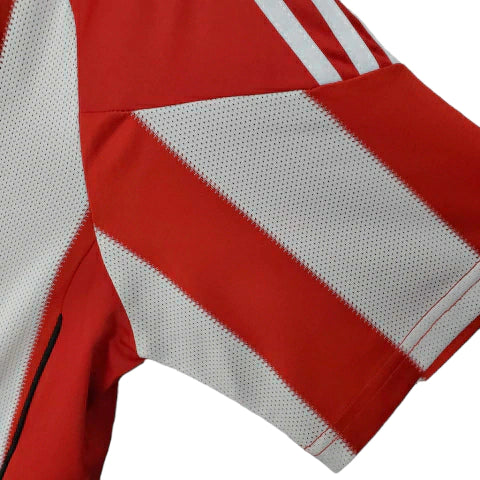 Camisa Bayern de Munique Retrô 2010/2011 Vermelha e Branca - Adidas