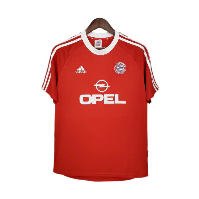 Camisa Bayern de Munique Retrô 2000/2001 Vermelha - Adidas