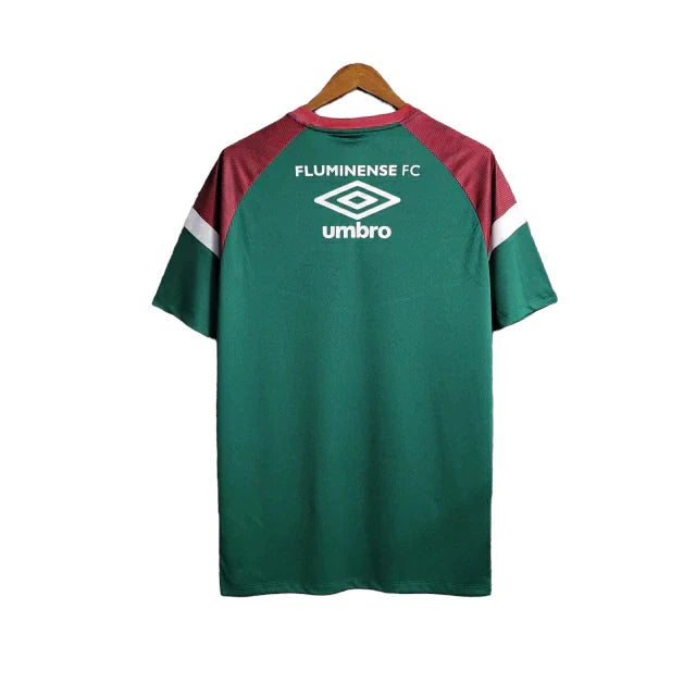 Camisa Fluminense Treino I 23/24 Umbro Torcedor Masculina - Tricolor