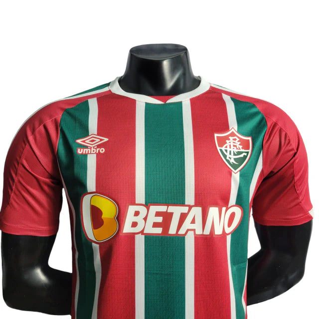 Camisa Fluminense I 23/24 Jogador Masculina - Tricolor